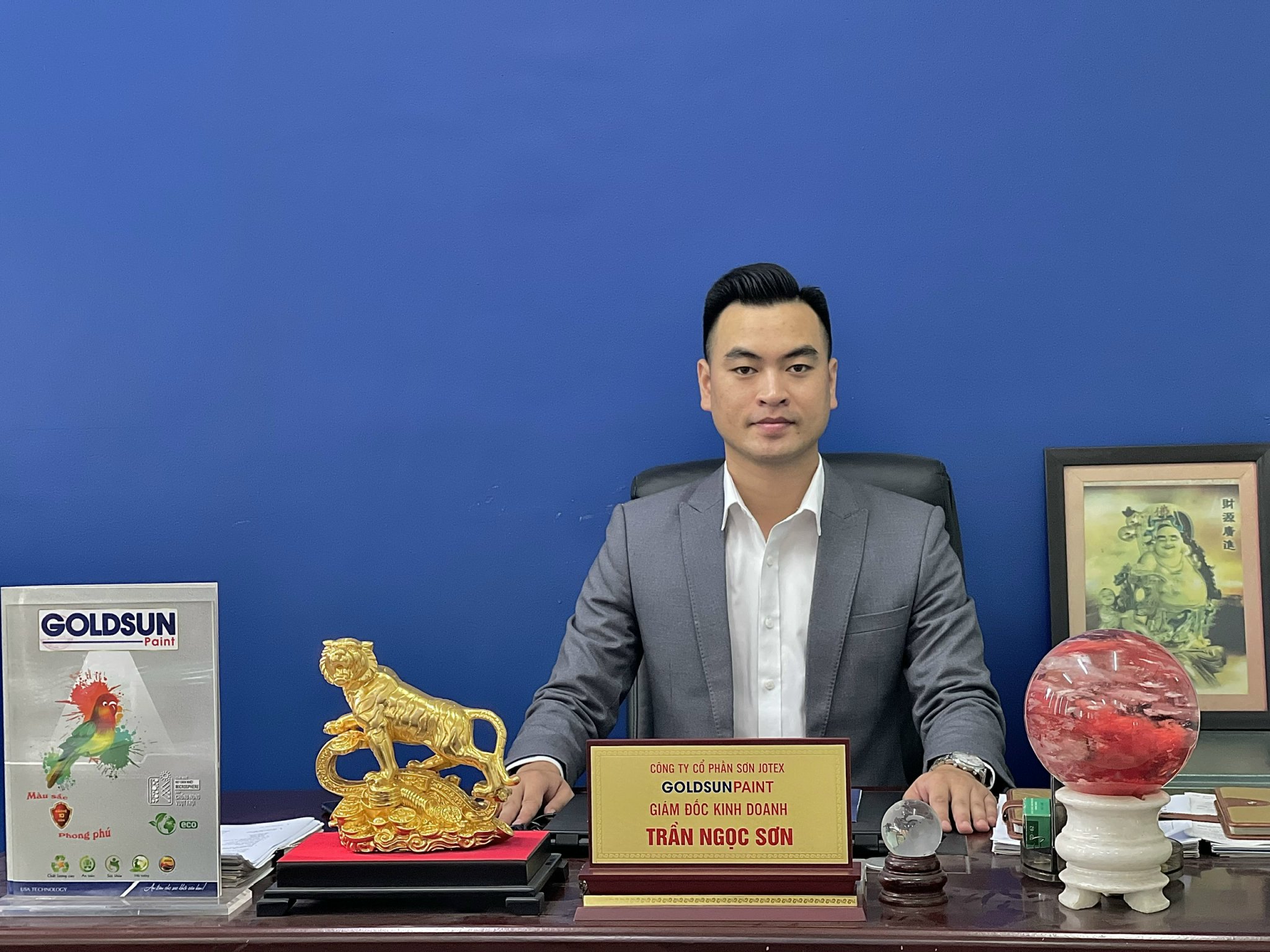 Làm Nhà phân phối GOLDSUNPAINT: LH  Giám đốc KD Mr Sơn 091.128.8558